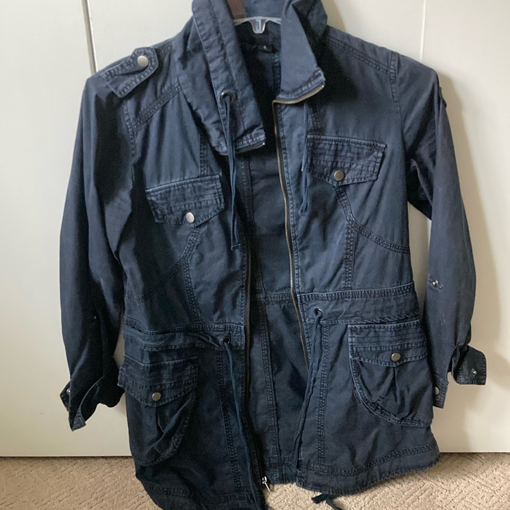 Harley-Davidson Navy Trench Coat